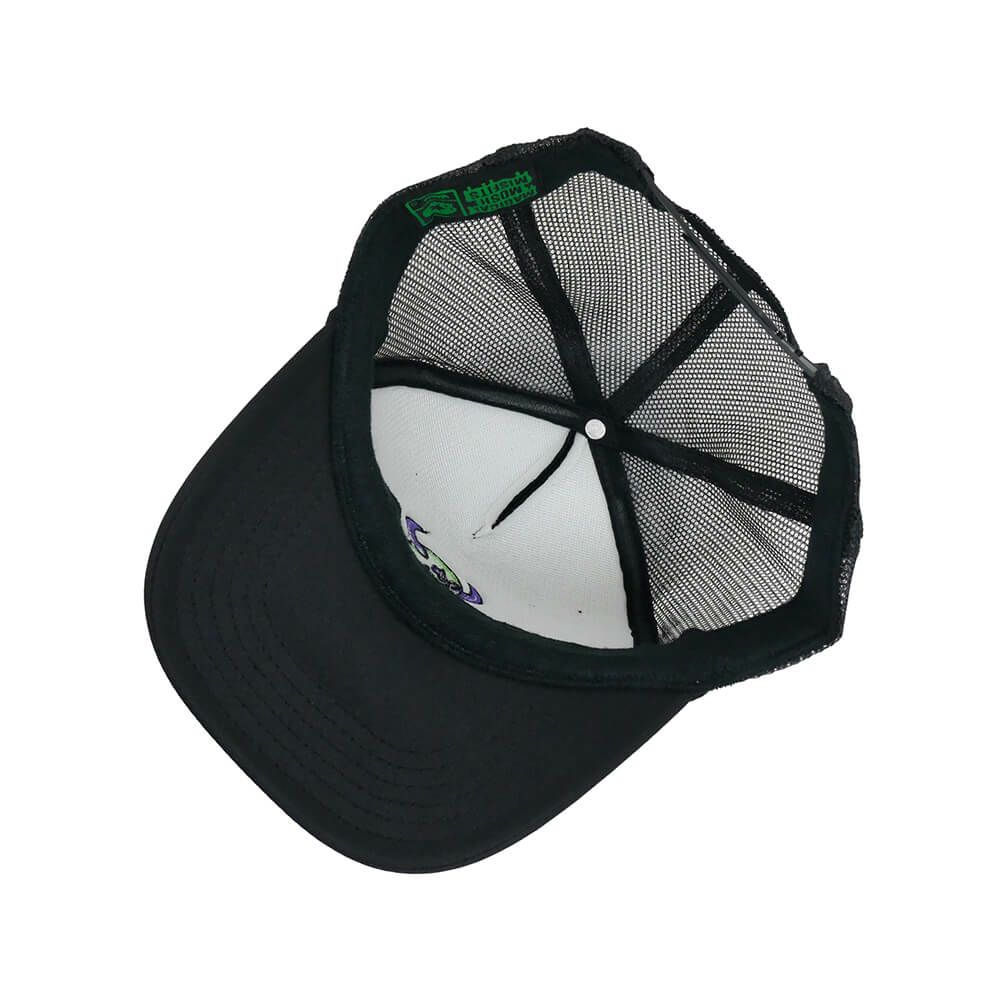 MAGICAL MOSH MISFITS MESHCAP マジカルモッシュミスフィッツ メッシュキャップ TOY MACHINE x MXMXM MAGICAL MOSH TOY MACHINE BLACK スケートボード スケボー 3