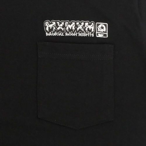  MAGICAL MOSH MISFITS T-SHIRT マジカルモッシュミスフィッツ Tシャツ MXMXM POCKET BLACK スケートボード スケボー 2