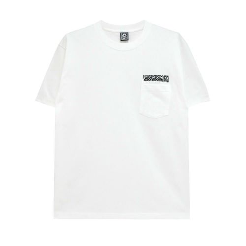 MAGICAL MOSH MISFITS T-SHIRT マジカルモッシュミスフィッツ Tシャツ MXMXM POCKET WHITE スケートボード スケボー 