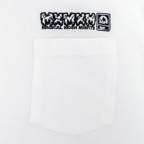 MAGICAL MOSH MISFITS T-SHIRT マジカルモッシュミスフィッツ Tシャツ MXMXM POCKET WHITE スケートボード スケボー 2