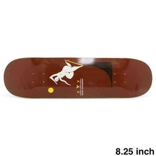 POLAR DECK ポーラー デッキ OSKAR ROZENBERG BS NOSEBLUNT BURNT RED 8.25 SHORT スケートボード スケボー 1