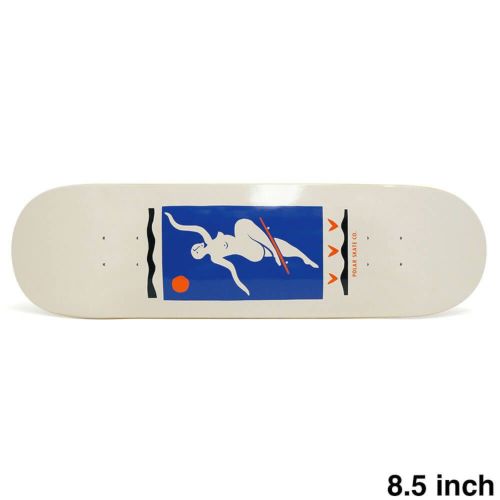POLAR DECK ポーラー デッキ TEAM NO COMPLY CREAM 8.5 SHORT スケートボード スケボー 1