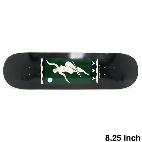 POLAR DECK ポーラー デッキ TEAM NO COMPLY CHARCOAL 8.25 スケートボード スケボー 1