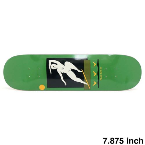 POLAR DECK ポーラー デッキ TEAM BS SMITH GREEN 7.875 スケートボード スケボー 1