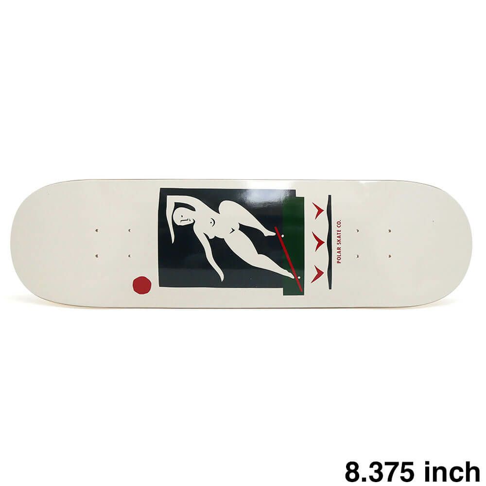 POLAR DECK ポーラー デッキ TEAM BS SMITH CREAM 8.375 スケートボード スケボー 1
