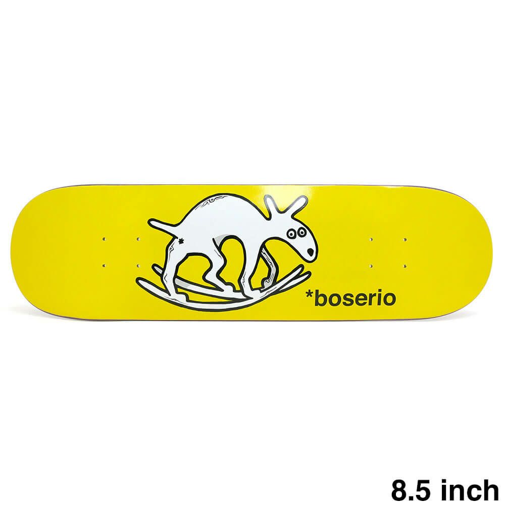 POLAR DECK ポーラー デッキ NICK BOSERIO USELESS WOODEN DOG YELLOW 8.5 SHORT スケートボード スケボー 1