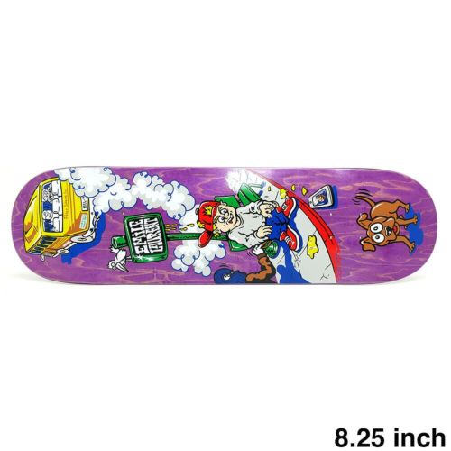 POLAR DECK ポーラー デッキ EMILE LAURENT BUS STOP PURPLE STAIN 8.25 スケートボード スケボー 1