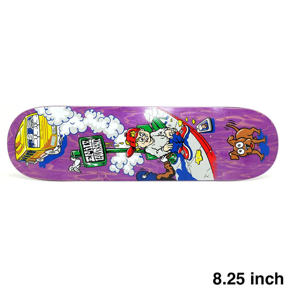 POLAR DECK ポーラー デッキ EMILE LAURENT BUS STOP PURPLE STAIN 8.25 スケートボード スケボー 1