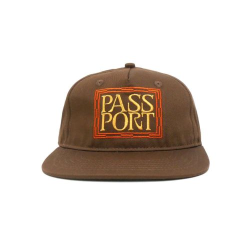 PASS~PORT CAP パスポート キャップ DOGU WORKERS CHOCOLATE スケートボード スケボー 1