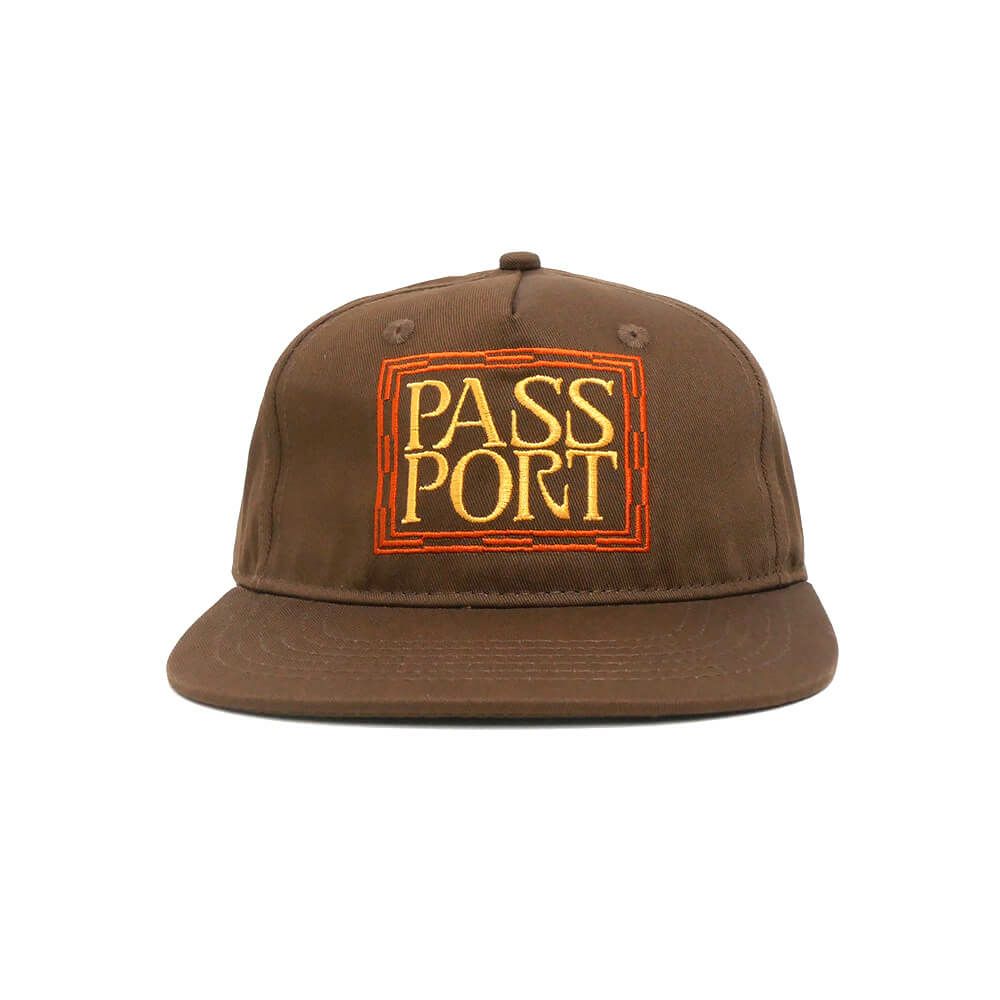 PASS~PORT CAP パスポート キャップ DOGU WORKERS CHOCOLATE スケートボード スケボー 1
