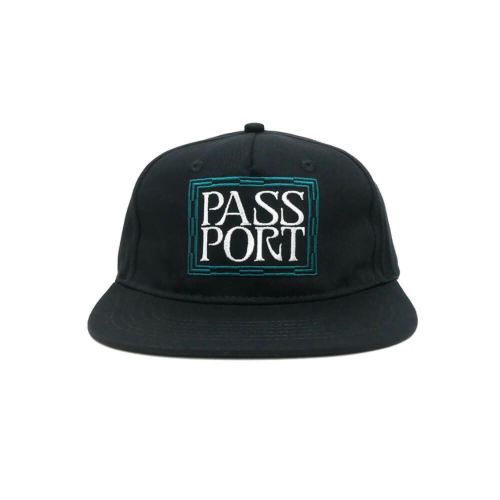 PASS~PORT CAP パスポート キャップ DOGU WORKERS BLACK スケートボード スケボー 1