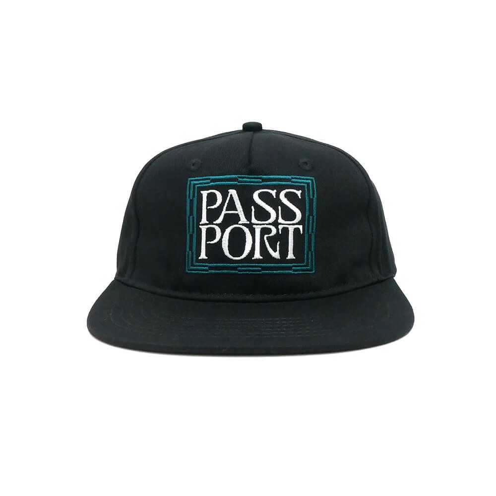 PASS~PORT CAP パスポート キャップ DOGU WORKERS BLACK スケートボード スケボー 1