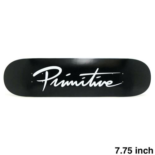 PRIMITIVE DECK プリミティブ デッキ TEAM NUEVO SCRIPT CORE BLACK/WHITE 7.75 スケートボード スケボー 1