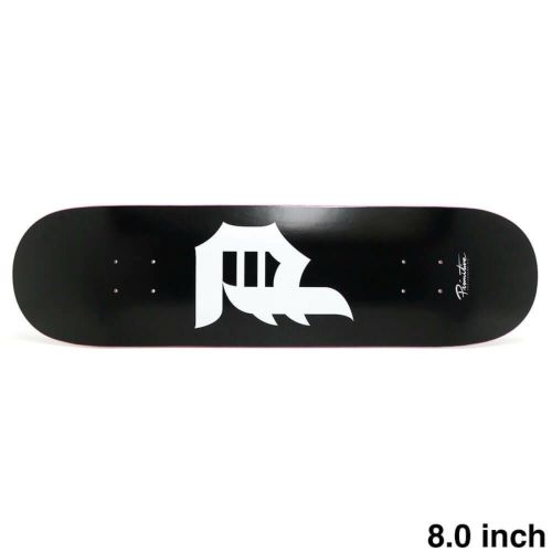 PRIMITIVE DECK プリミティブ デッキ TEAM DIRTY P CORE BLACK 8.0 スケートボード スケボー 1