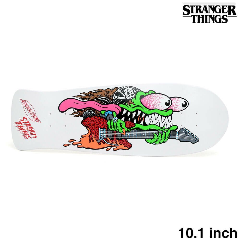 SANTA CRUZ DECK サンタクルーズ デッキ SANTA CRUZ x STRANGER THINGS KEITH MEEK SLASHER EDDIE 10.1 スケートボード スケボー 1