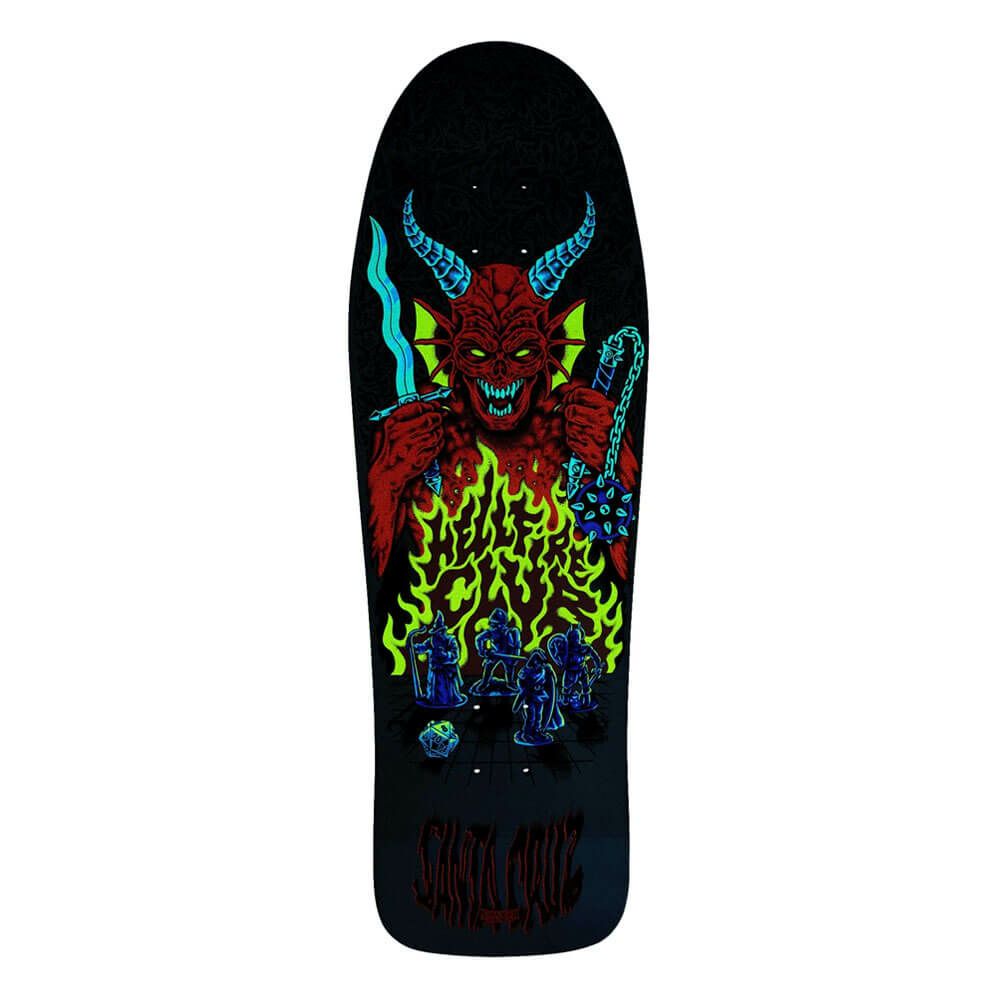 SANTA CRUZ DECK サンタクルーズ デッキ SANTA CRUZ x STRANGER THINGS TOM KNOX HELLFIRE PIT 10.07 スケートボード スケボー 4