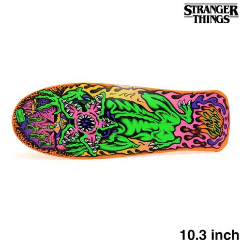SANTA CRUZ DECK サンタクルーズ デッキ SANTA CRUZ x STRANGER THINGS STEVE ALBA（SALBA）DEMOGORGON 10.3 スケートボード スケボー 1