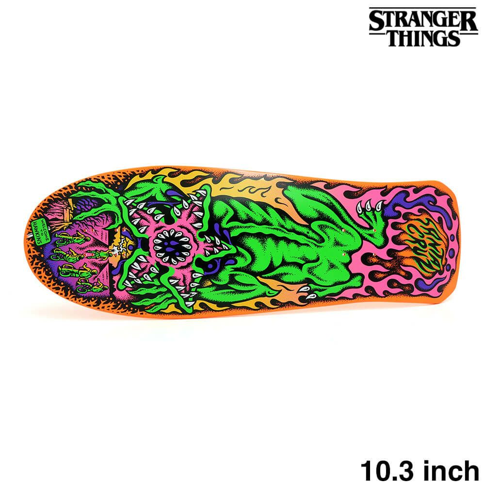 SANTA CRUZ DECK サンタクルーズ デッキ SANTA CRUZ x STRANGER THINGS STEVE ALBA（SALBA）DEMOGORGON 10.3 スケートボード スケボー 1