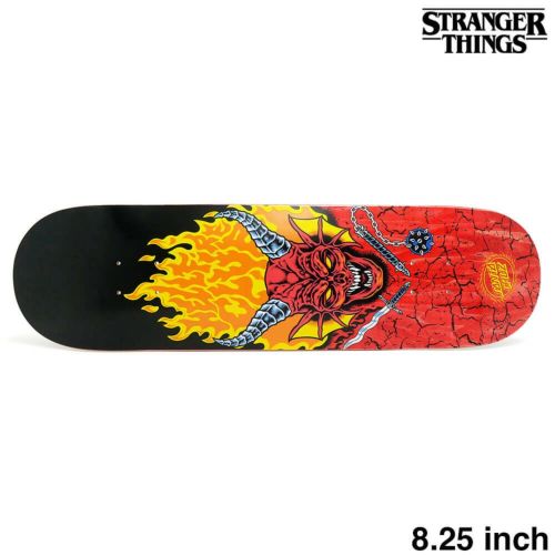 SANTA CRUZ DECK サンタクルーズ デッキ SANTA CRUZ x STRANGER THINGS HELLFIRE CLUB 8.25 スケートボード スケボー 1