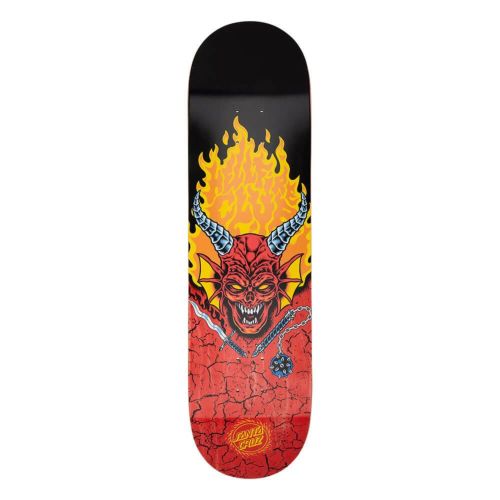 SANTA CRUZ DECK サンタクルーズ デッキ SANTA CRUZ x STRANGER THINGS HELLFIRE CLUB 8.25 スケートボード スケボー 3