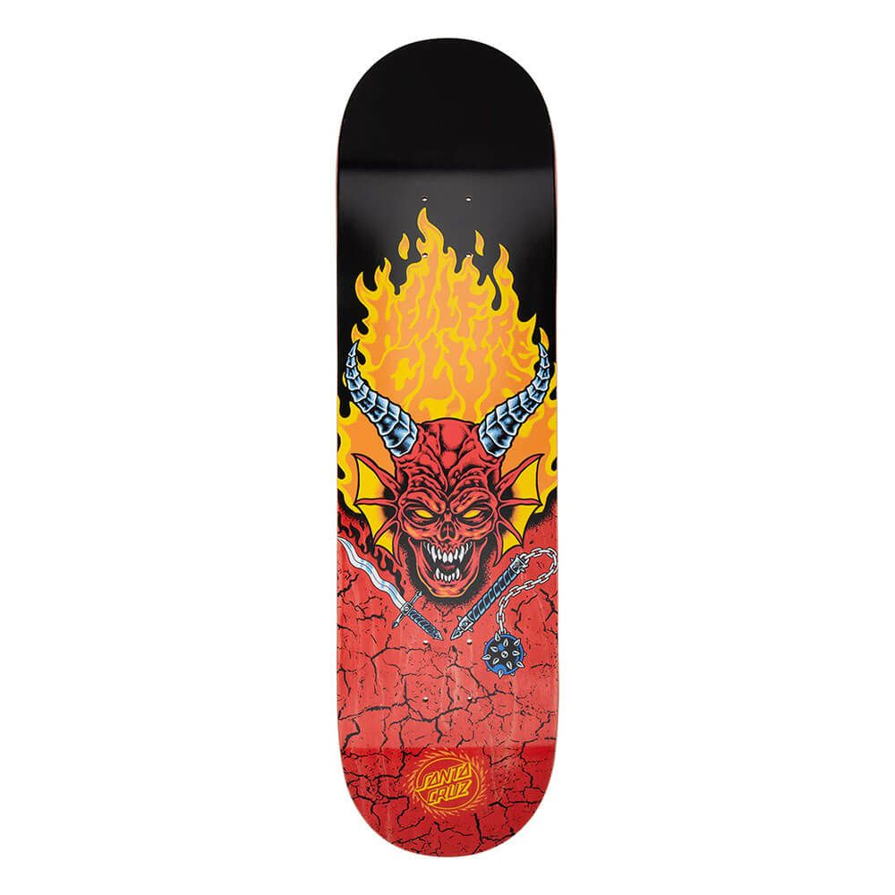 SANTA CRUZ DECK サンタクルーズ デッキ SANTA CRUZ x STRANGER THINGS HELLFIRE CLUB 8.25 スケートボード スケボー 3