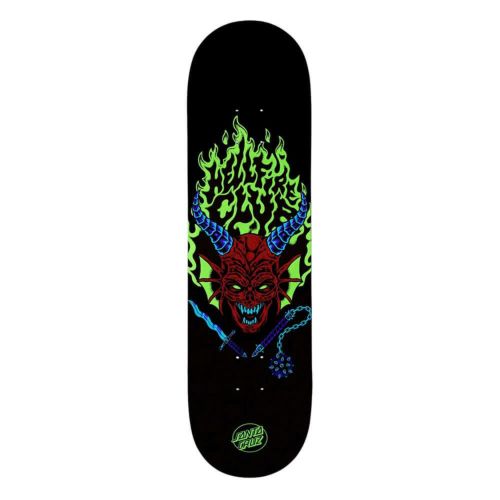 SANTA CRUZ DECK サンタクルーズ デッキ SANTA CRUZ x STRANGER THINGS HELLFIRE CLUB 8.25 スケートボード スケボー 4