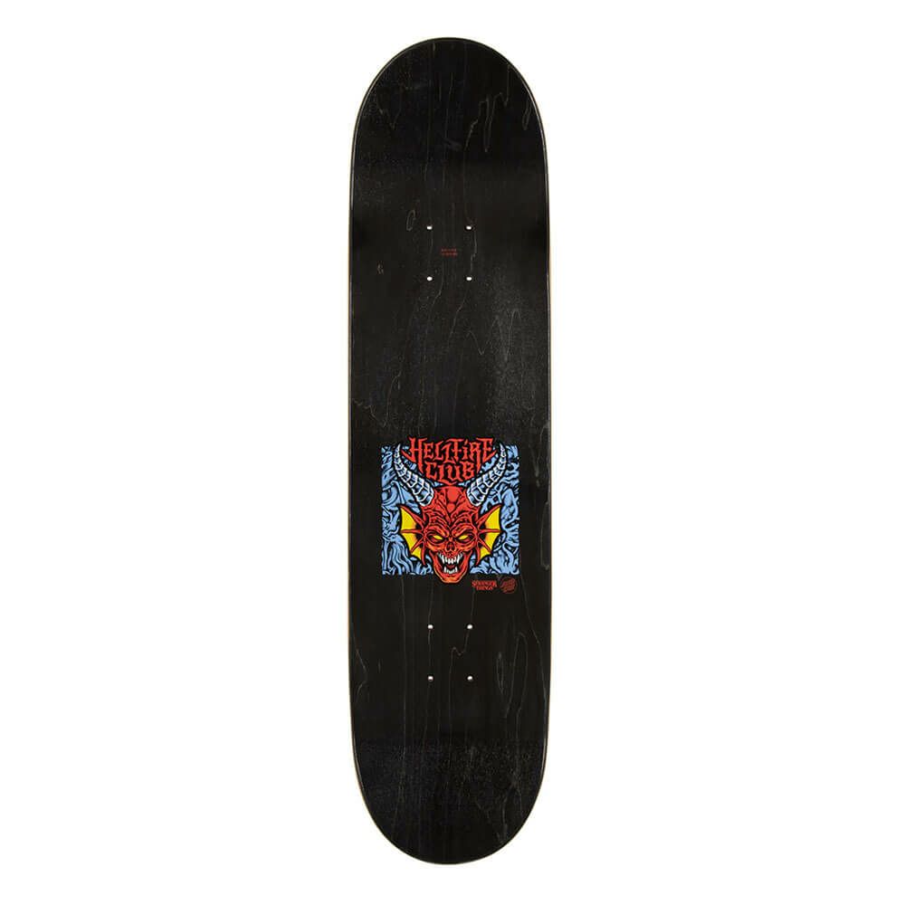 SANTA CRUZ DECK サンタクルーズ デッキ SANTA CRUZ x STRANGER THINGS HELLFIRE CLUB 8.25 スケートボード スケボー 5