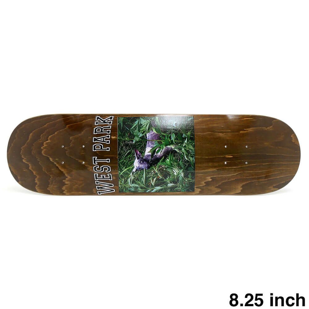 LIMOSINE DECK リモジン デッキ AARON LORETH WEST PARK BROWN STAIN 8.25 スケートボード スケボー 1