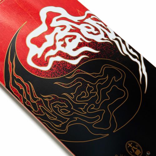 EVISEN DECK エビセン デッキ TEAM YIN-YANG FIRE 8.5 スケートボード スケボー 4