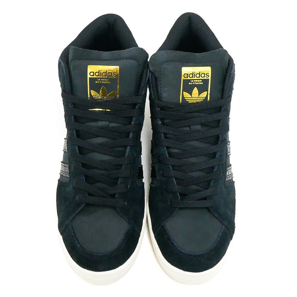 ADIDAS SKATEBOARDING SHOES アディダススケートボーディング シューズ スニーカー スーパースケート SUPERSKATE x KADER BLACK/SUPPLIER COLOUR/OFF WHITE JQ4413 スケートボード スケボー 01