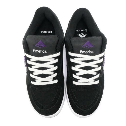 EMERICA SHOES エメリカ シューズ スニーカー MUTE BLACK/WHITE/GUM スケートボード スケボー 2