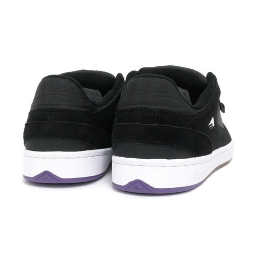 EMERICA SHOES エメリカ シューズ スニーカー MUTE BLACK/WHITE/GUM スケートボード スケボー 3