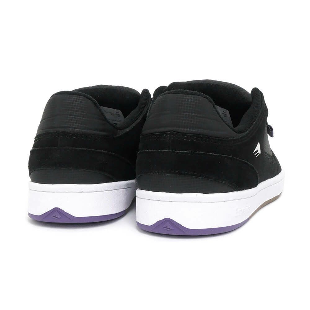 EMERICA SHOES エメリカ シューズ スニーカー MUTE BLACK/WHITE/GUM スケートボード スケボー 3