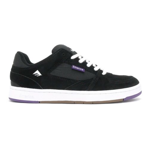 EMERICA SHOES エメリカ シューズ スニーカー MUTE BLACK/WHITE/GUM スケートボード スケボー 4