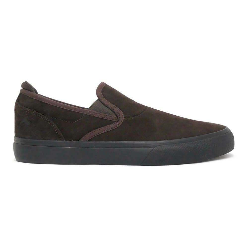 EMERICA SHOES エメリカ シューズ スニーカー WINO G6 SLIP ON BROWN/BLACK スケートボード スケボー 4