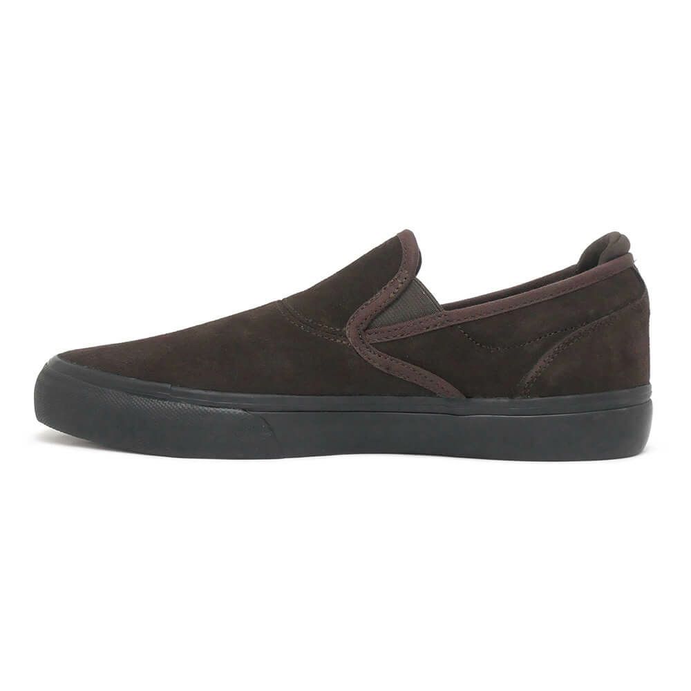 EMERICA SHOES エメリカ シューズ スニーカー WINO G6 SLIP ON BROWN/BLACK スケートボード スケボー 5