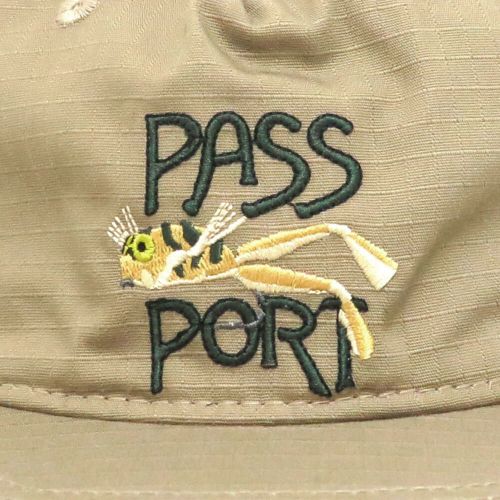 PASS~PORT CAP パスポート キャップ FROG LURE RIPSTOP WORKERS KHAKI スケートボード スケボー 5