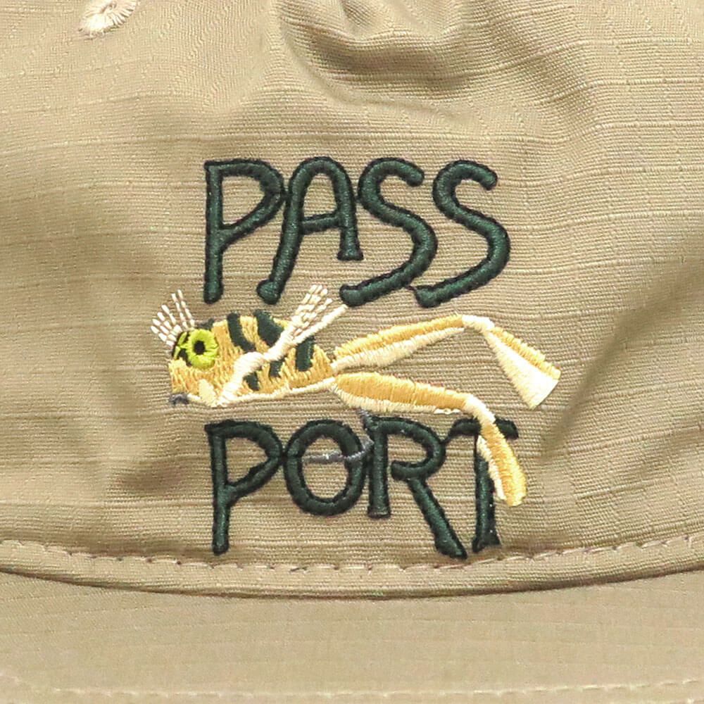 PASS~PORT CAP パスポート キャップ FROG LURE RIPSTOP WORKERS KHAKI スケートボード スケボー 5