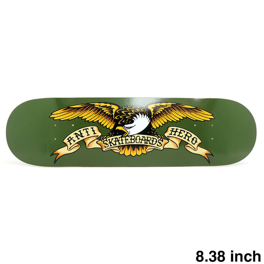 ANTIHERO DECK アンチヒーロー デッキ TEAM CLASSIC EAGLE 8.38 スケートボード スケボー 1