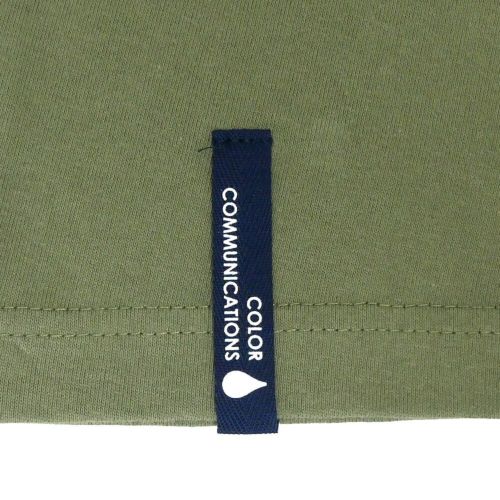 COLOR COMMUNICATIONS LONG SLEEVE カラーコミュニケーションズ ロングスリーブTシャツ 3C DIAMONDS LIGHT OLIVE スケートボード スケボー 5