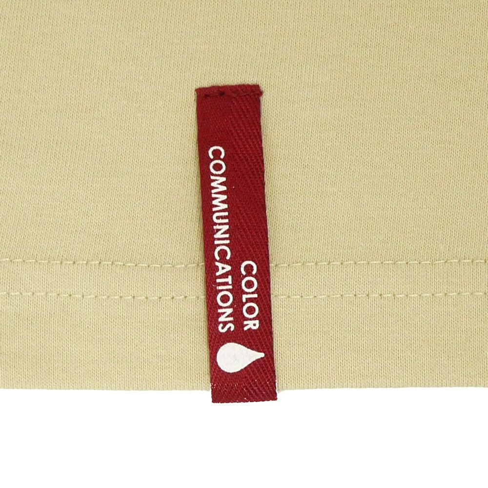 COLOR COMMUNICATIONS LONG SLEEVE カラーコミュニケーションズ ロングスリーブTシャツ 3C DIAMONDS SAND BEIGE スケートボード スケボー 5