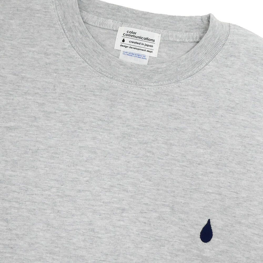 COLOR COMMUNICATIONS LONG SLEEVE カラーコミュニケーションズ ロングスリーブTシャツ 3C DIAMONDS ASH スケートボード スケボー 2