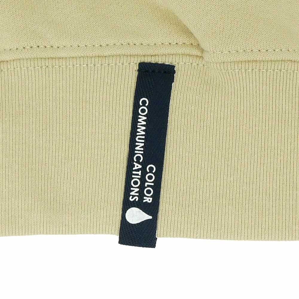 COLOR COMMUNICATIONS CREW SWEAT カラーコミュニケーションズ トレーナー RE-PAINT CO. 2021 SAND BEIGE スケートボード スケボー 2