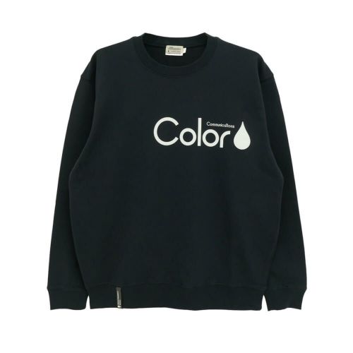 COLOR COMMUNICATIONS CREW SWEAT カラーコミュニケーションズ トレーナー RE-PAINT CO. 2021 NAVY スケートボード スケボー 