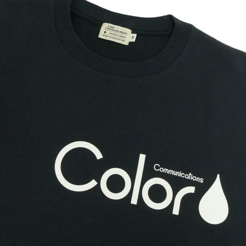 COLOR COMMUNICATIONS CREW SWEAT カラーコミュニケーションズ トレーナー RE-PAINT CO. 2021 NAVY スケートボード スケボー 1