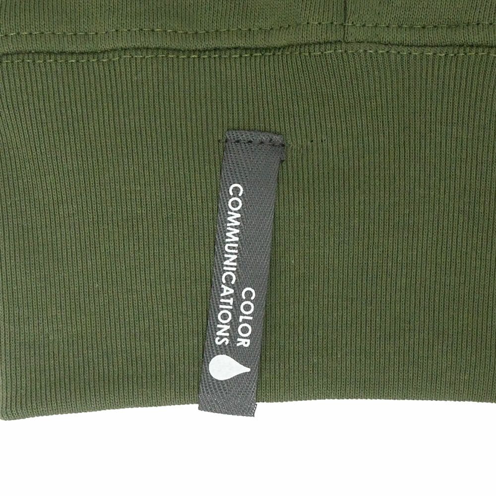 COLOR COMMUNICATIONS HOOD カラーコミュニケーションズ パーカー RE-PAINT COMPANY 2 2024 LIGHT OLIVE スケートボード スケボー 2