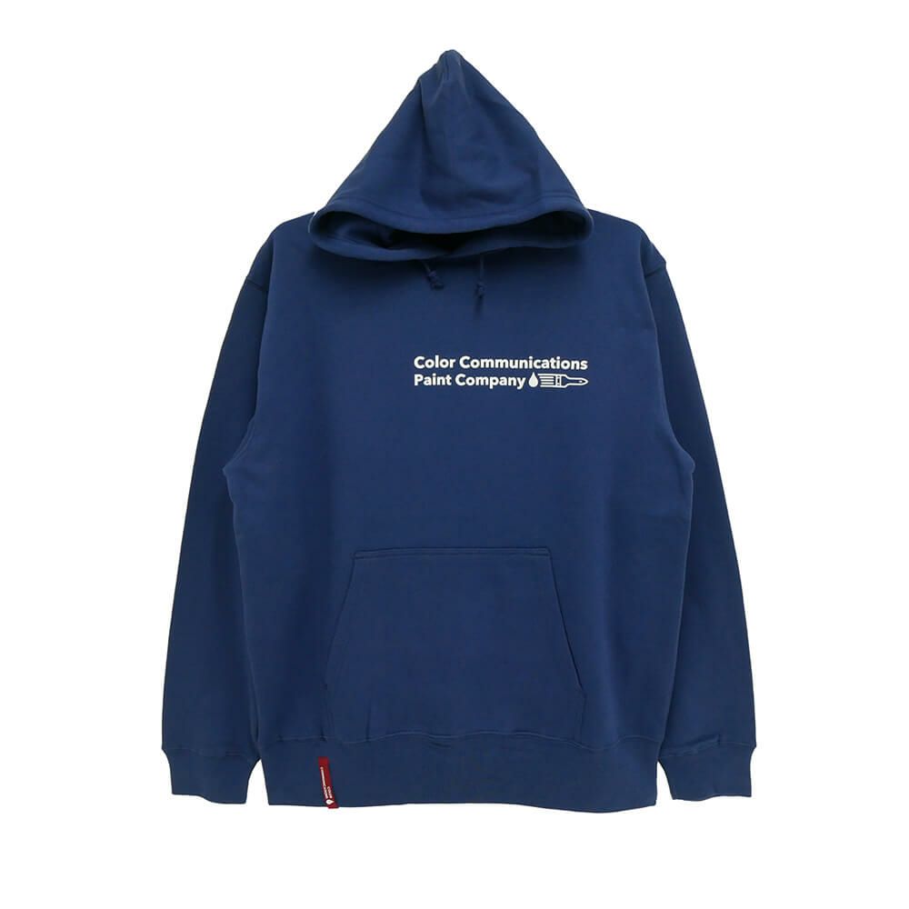 COLOR COMMUNICATIONS HOOD カラーコミュニケーションズ パーカー RE-PAINT COMPANY 2 2024 INDIGO スケートボード スケボー 
