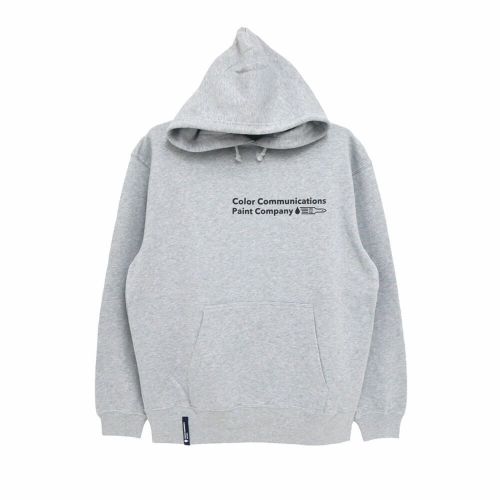 COLOR COMMUNICATIONS HOOD カラーコミュニケーションズ パーカー RE-PAINT COMPANY 2 2024 GREY スケートボード スケボー 