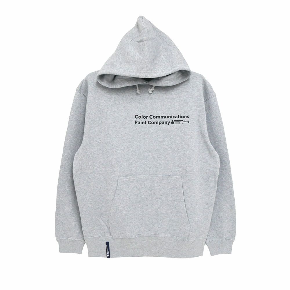 COLOR COMMUNICATIONS HOOD カラーコミュニケーションズ パーカー RE-PAINT COMPANY 2 2024 GREY スケートボード スケボー 
