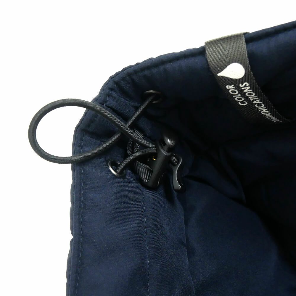 COLOR COMMUNICATIONS JACKET カラーコミュニケーションズ ジャケット DRIP EMB STAND COLLAR NAVY スケートボード スケボー 6
